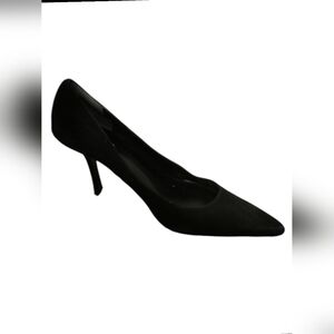 Aldo Black Suede Pointed Toe Pumps Kitten Heel Classic Heels Sz 38